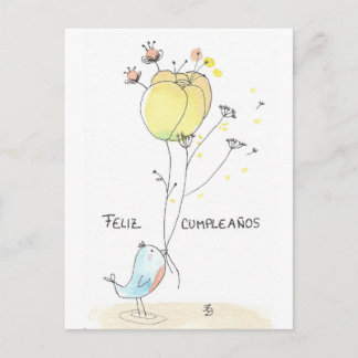 Carte Postale Feliz Cumpleaños