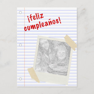 Carte Postale feliz cumpleanos