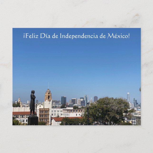 Carte Postale ¡Feliz Día de Independencia de México ! (Devant)