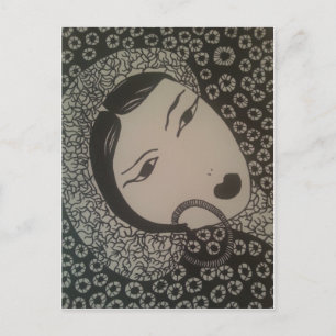 Carte Postale Femme