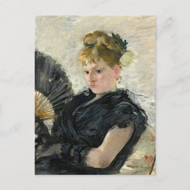 Carte Postale Femme À L’éventail | Berthe Morisot (Devant)