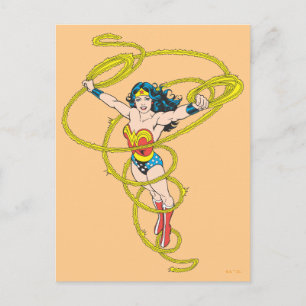 Carte Postale Femme à Lasso
