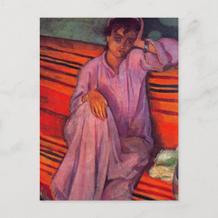 Carte Postale Femme Africaine Par Emile Bernard