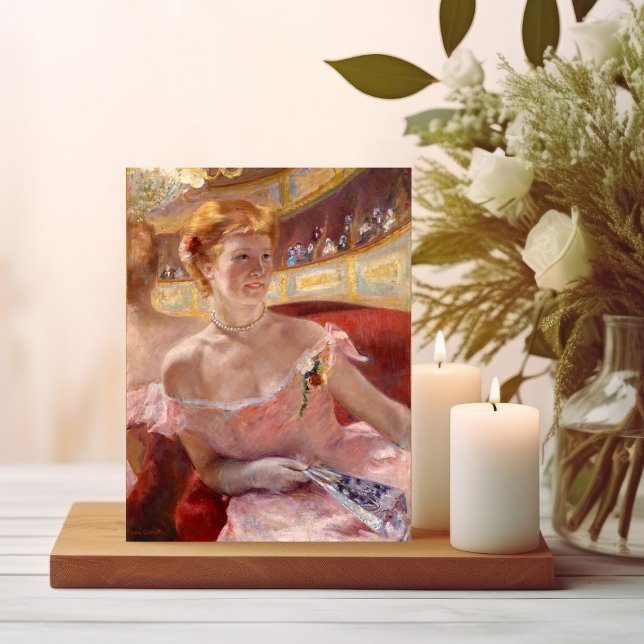 Carte Postale Femme au collier de perles | Mary Cassatt (Créateur téléchargé)