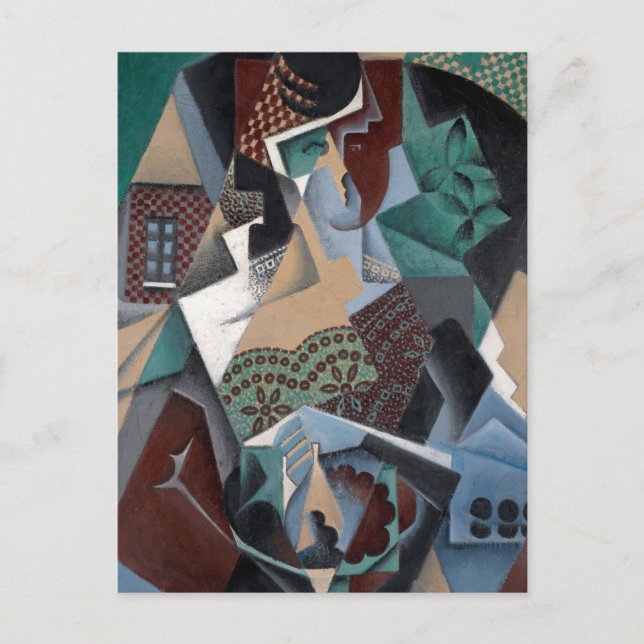 Carte Postale Femme au Compotier par Jean Metzinger (Devant)