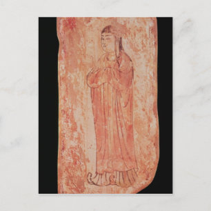 Carte Postale Femme aux caractéristiques chinoises en Nestorian