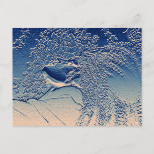 Carte Postale Femme aux cheveux longs / Art Vintage