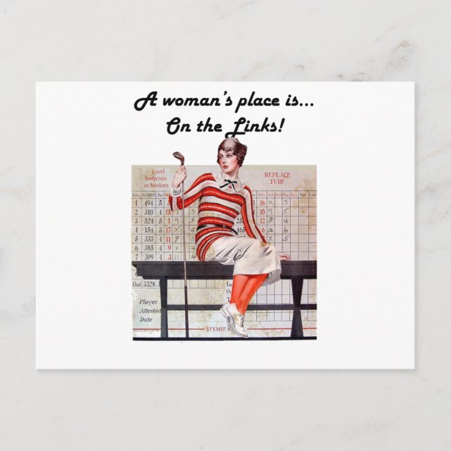 Carte Postale Femme aux liens (Devant)