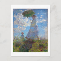 Femme avec Parasol, Monet