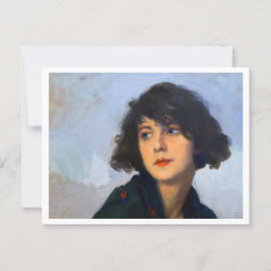 Carte Postale Femme, Boulet, 1927 Art