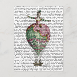 Carte Postale Femme de ballon à air chaud 2