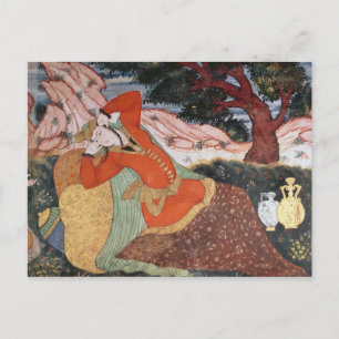 Carte Postale Femme de la Cour de Shah Abbas I, 1585-1627