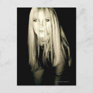Carte Postale Femme de mode gothique