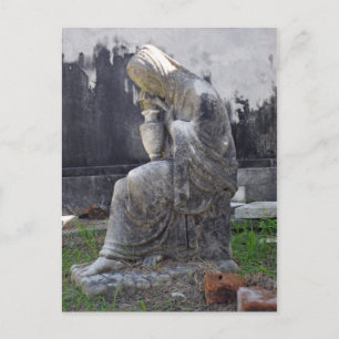 Carte Postale Femme de pierre