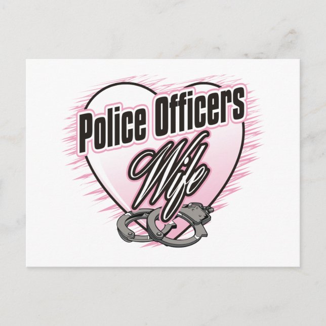 Carte Postale Femme de policiers (Devant)