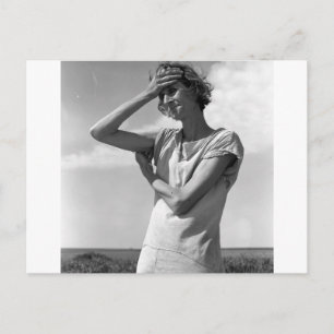 Carte Postale Femme des Hautes Plaines