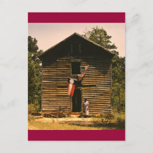 Carte Postale Femme des plaines blanches, années 1940