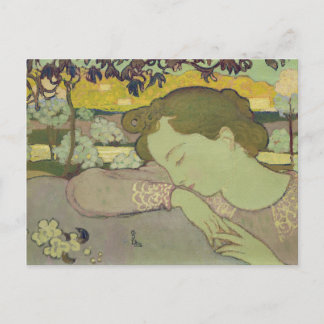 Carte Postale Femme endormie, 1892