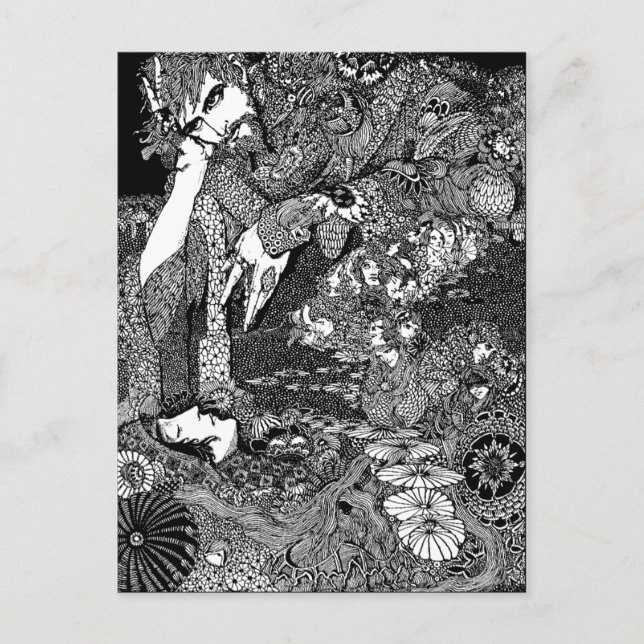 Carte Postale Femme et Homme (Devant)