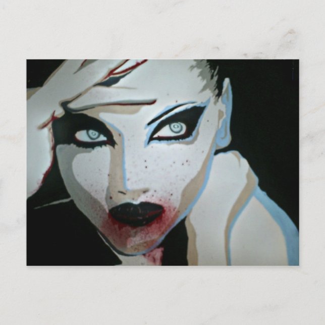 Carte postale 'Femme Fatale' (Devant)