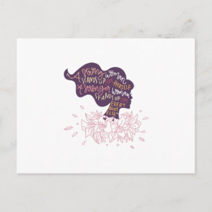 Carte Postale Femme forte