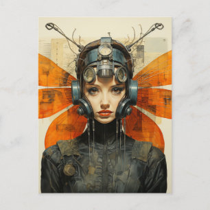 Carte Postale Femme Imaginaire