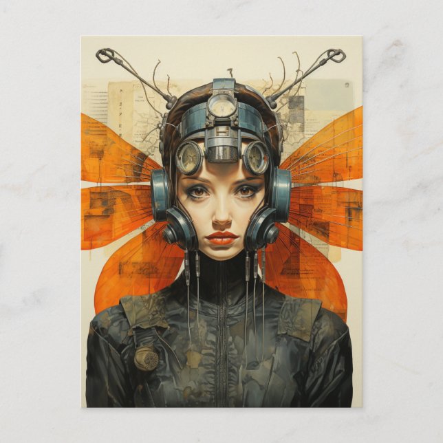 Carte Postale Femme Imaginaire (Devant)