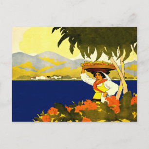 Carte postale femme jamaïcaine