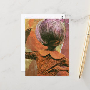 Carte Postale Femme Oignon Danseuse