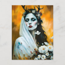 Femme païenne Elen des chemins en tant que mariée