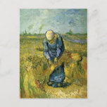 Carte Postale Femme paysanne relie les cieux, Vincent van Gogh<br><div class="desc">Femme paysanne relie les cieux (après Millet). Huile sur toile, 43 x 33 cm. Amsterdam, Musée Van Gogh. F 700, JH 1781 Vincent Willem van Gogh (30 mars 1853 - 29 juillet 1890) était un artiste postimpressionniste néerlandais. Certaines de ses peintures sont maintenant parmi les oeuvres d'art les plus connues,...</div>