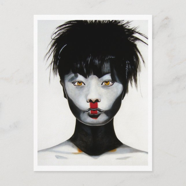 Carte Postale Femme Plug and play (Devant)