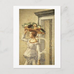 Carte Postale Femme portant Fruit, de la naissance de St. John à