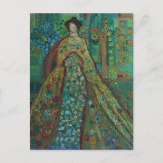 Carte Postale Femme Robed