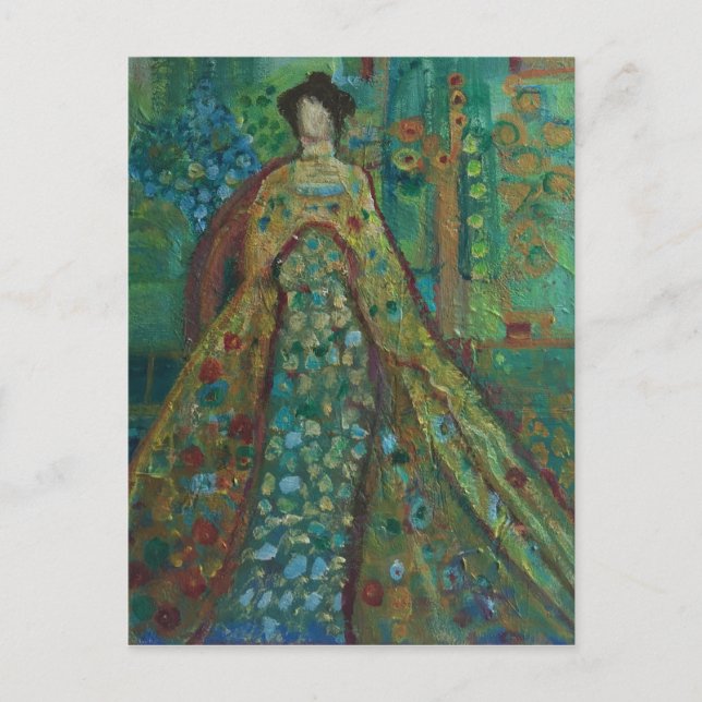 Carte Postale Femme Robed (Devant)