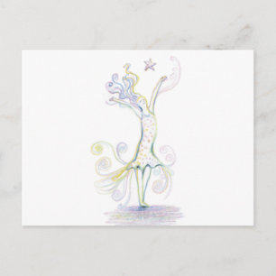 Carte Postale Femme sauvage