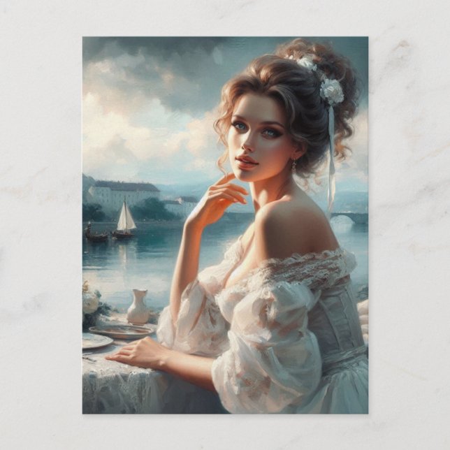 Carte Postale Femme victorienne 2 (Devant)