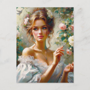 Carte Postale Femme victorienne 3