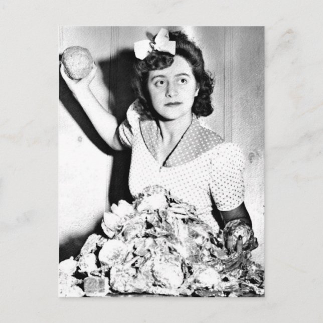 Carte postale Femmes 2ème guerre mondiale en front (Devant)