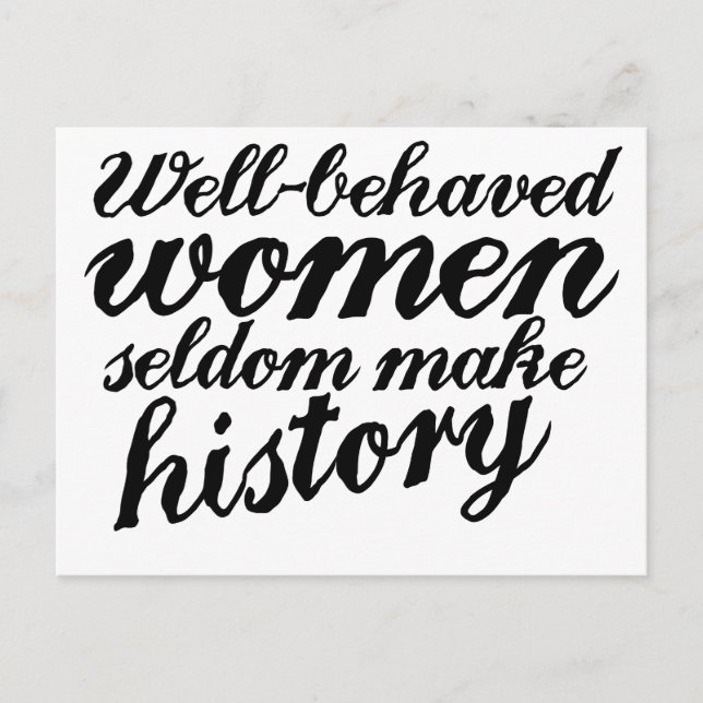 Carte Postale Femmes bien conduites (Devant)