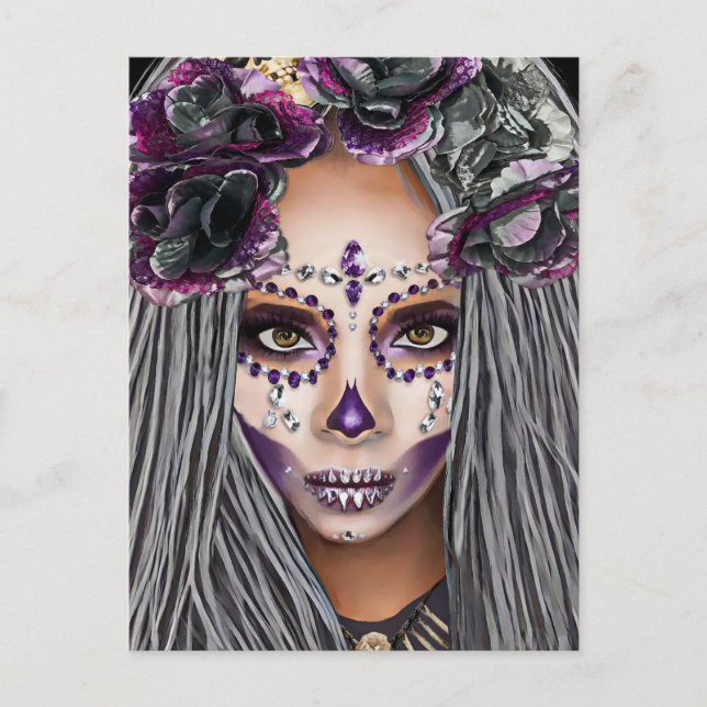 Carte Postale Femmes noires africaines Prêtres vaudou Imaginaire (Devant)