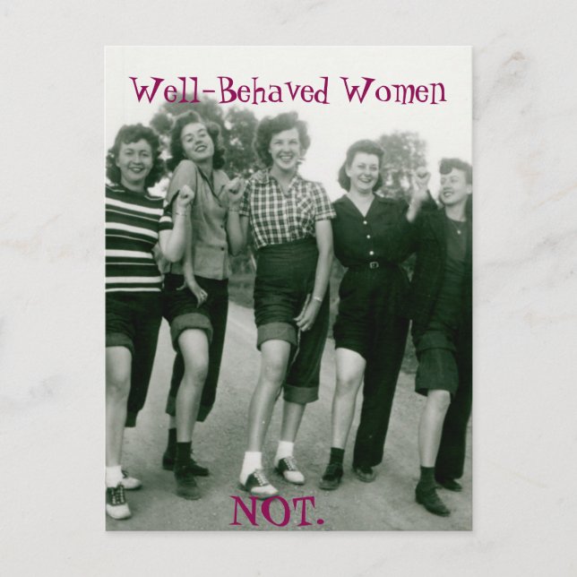 Carte postale femmes Retro/Rockabilly (Devant)