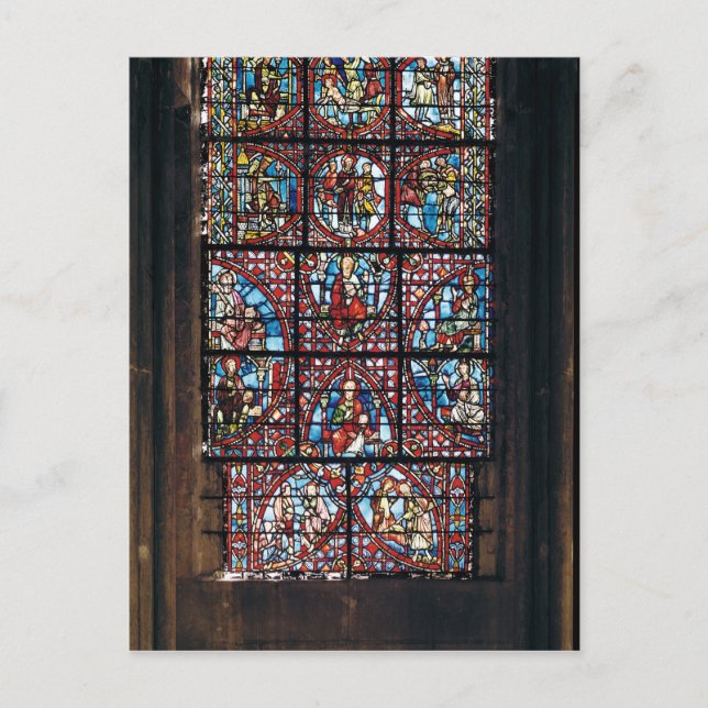 Carte Postale Fenêtre de l'ambulatoire (Devant)