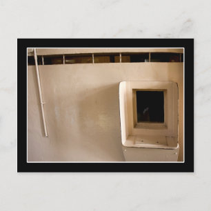 Carte Postale Fenêtre de visite à la prison d'Alcatraz