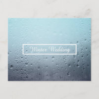 fenêtre d'hiver mariage