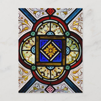 Carte Postale Fenêtre en verre tendu