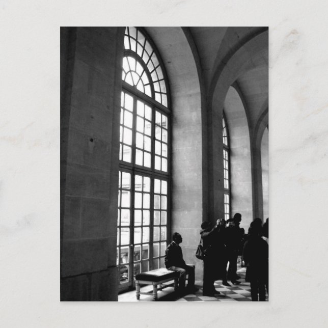 Carte Postale Fenêtre fléchée (Devant)