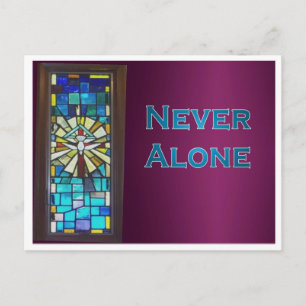 Carte Postale Fenêtre Jamais seul Saint-Esprit