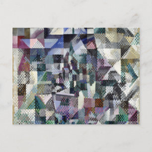 Carte Postale Fenêtre Robert Delaunay sur la ville