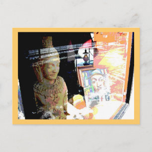 Carte Postale Fenêtre Store